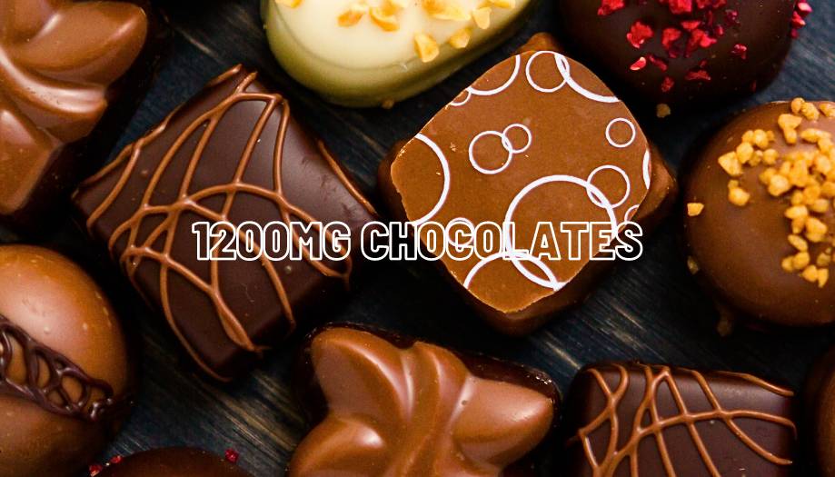 1200mg chocolates