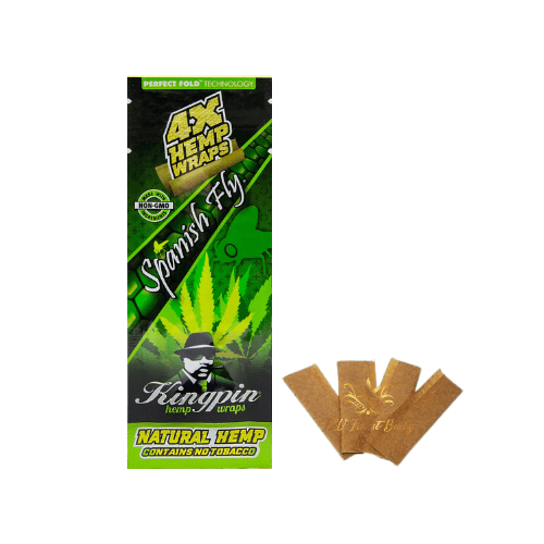 Kingpin Spanish Fly Hemp Wraps