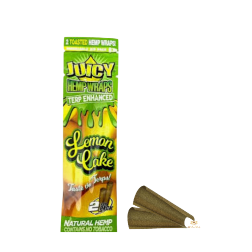 Juicy Lemon Cake Hemp Wraps