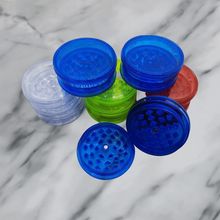 Clear Plastic Grinders