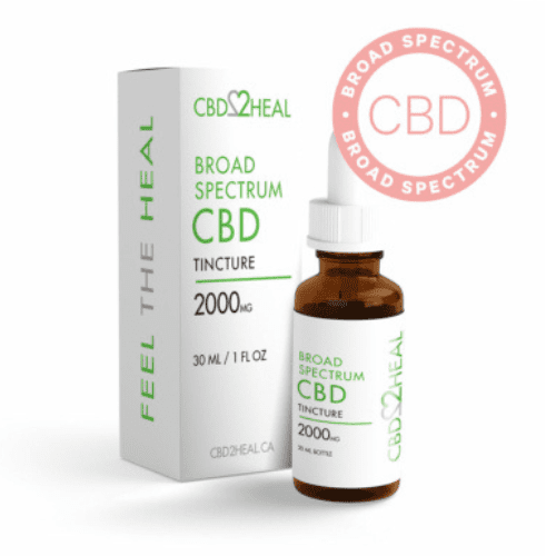 Broad Spectrum CBD Oil (2000mg)
