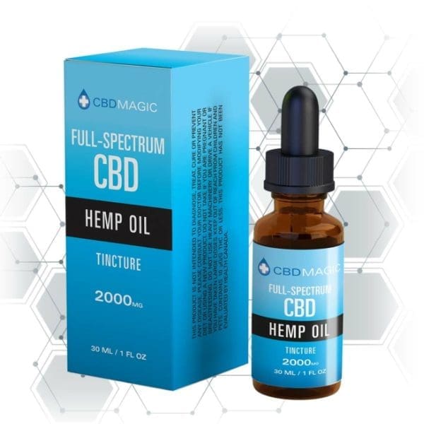 Full Spectrum CBD Oil 2000mg
