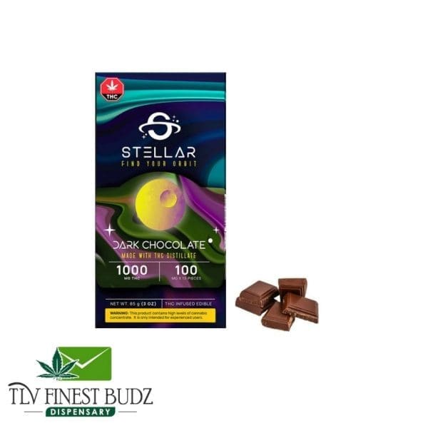 1000mg Dark Chocolate Bar