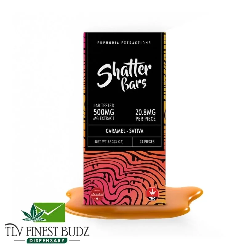 Caramel Sativa Shatter Bar