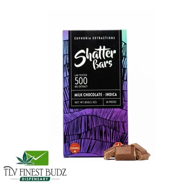 What is an Indica Chocolate Shatter Bar